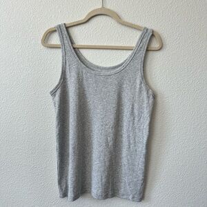 Aerie Ribbed Tank - Gray